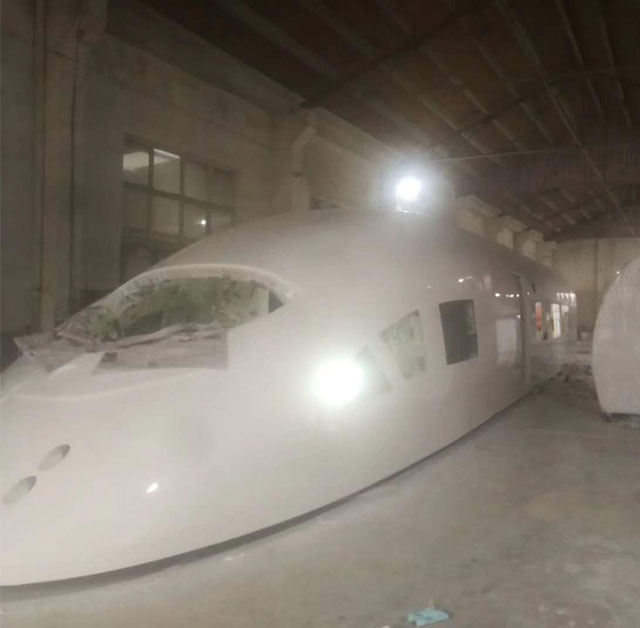 南木林县高铁模型